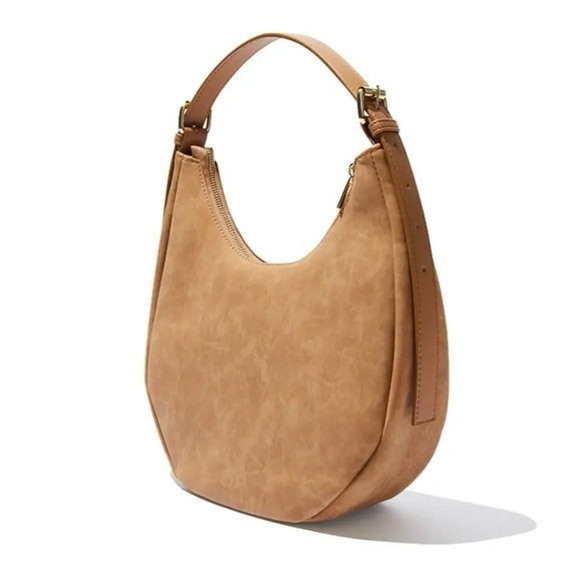 4th + Reckless Handbags - 4th + Reckless Una Faux Suede Crescent Bag NWT